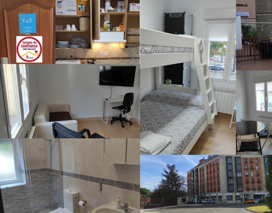 Precioso Apartamento Con Patio Zamora Exteriör bild